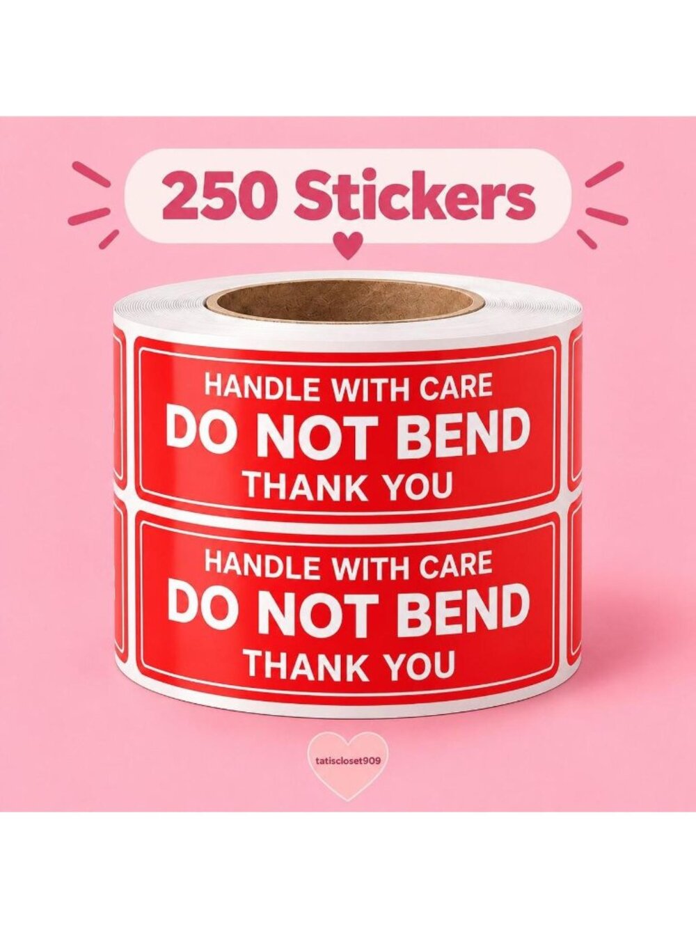 250 Red Handle With Care